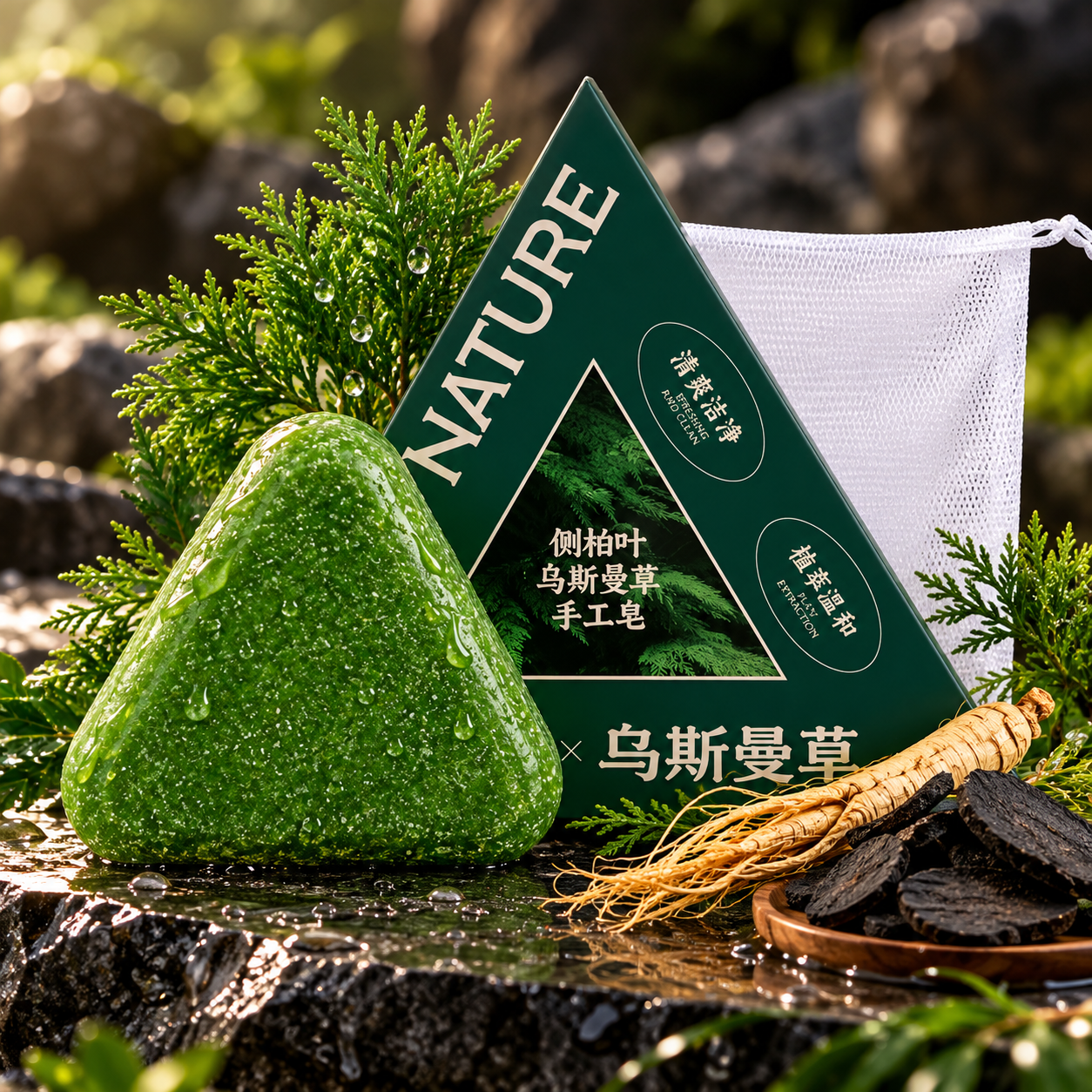 Nature Seven Green Shampoo Bar